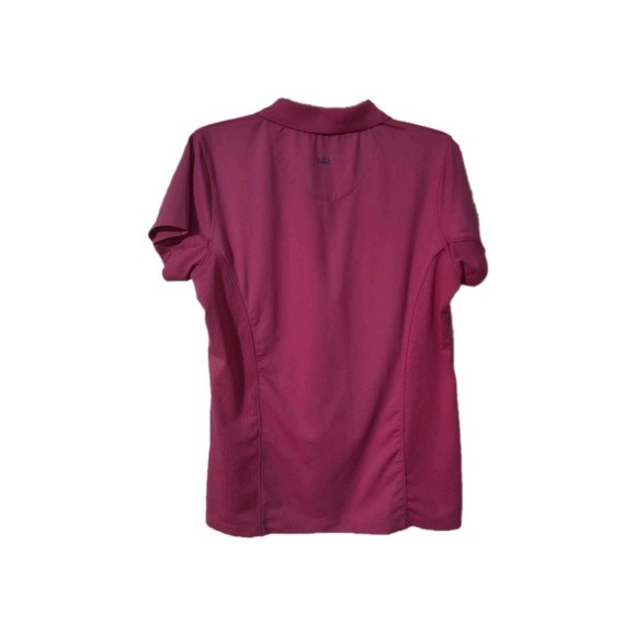 Peter Millar Crown Sz Large 1/4 Zip Golf Pickleball Tennis Performance Top, Pink - Picture 3 of 3